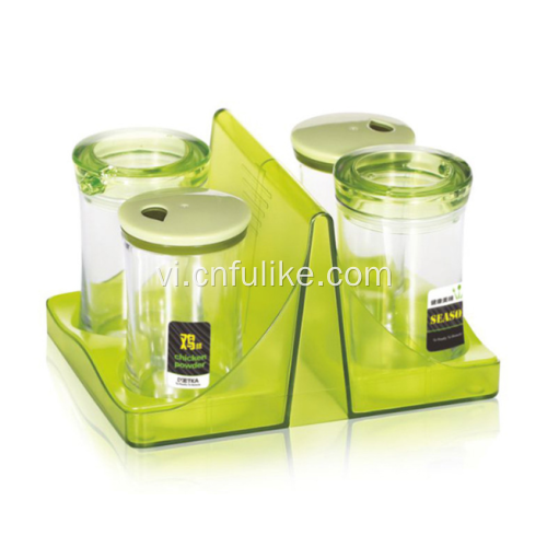 4 hộp gia vị Set chủ Spice Spice